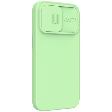 Nillkin CamShield Silky Magnetic - Apple iPhone 13 Pro Case with Camera Cover (Mint Green)