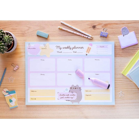 Pusheen - Foodie collection weekly planner 54 pages A3