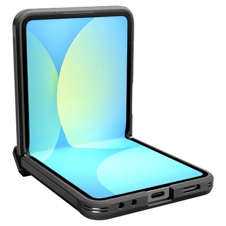 Spigen Tough Armor Pro MagSafe - Etui pour Samsung Galaxy Z Flip 7 (Noir)