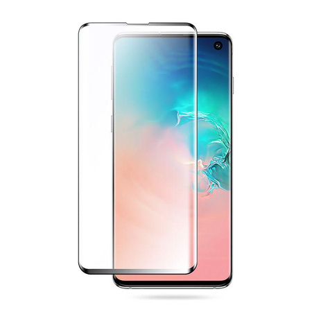 Crong 7D Nano Flexible Glass - 9H teljes képernyő hibrid üveg Samsung Galaxy A71 / A81 / A91 / S10 LITE / NOTE10 LITE számára