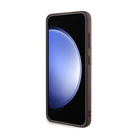 Guess 4G Triangle Metal Logo - Samsung Galaxy S24 Case (white)