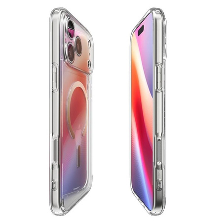 ETUI DO IPHONE 17 PRO MAX do MAGSAFE SPIGEN HYBRID ORYGINALNE PRZEZROCZYSTE