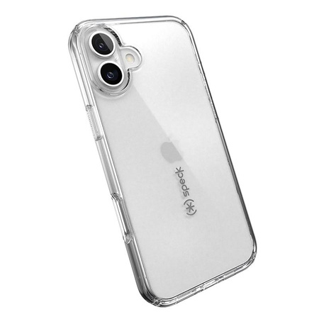 Speck Gemshell - Custodia per iPhone 16 Plus (trasparente)