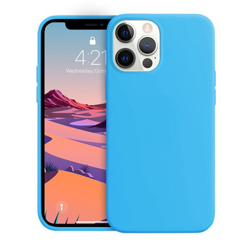 Crong Color Cover - Coque pour iPhone 12 Pro Max (bleu) EDITION LIMITEE