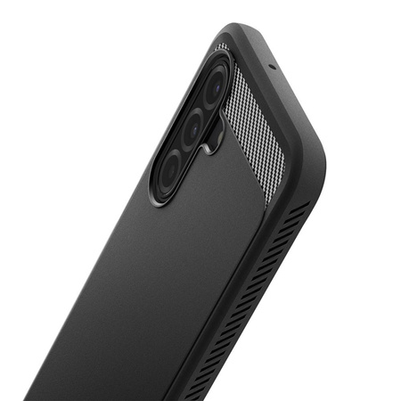 Spigen Rugged Armor - Schutzhülle für Samsung Galaxy A17 4G / 5G (Schwarz)