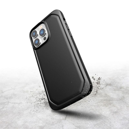 X-Doria Raptic Slim - Étui biodégradable pour iPhone 14 Pro Max (Noir)