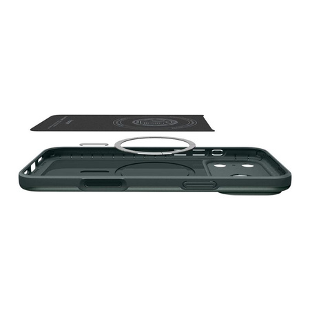 ETUI DO IPHONE 17 PRO do MAGSAFE SPIGEN THIN FIT ORYGINALNE ZIELONE CASE