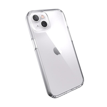 Speck Presidio Perfect-Clear - iPhone 13 Case with MICROBAN Coating (Clear)