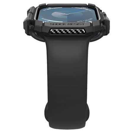 Spigen Rugged Armor - tok Apple Watch 10 46 mm-es órához (matt fekete)