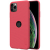 Nillkin Super Frosted Shield - Coque Apple iPhone 11 Pro avec découpe logo (Rouge vif)