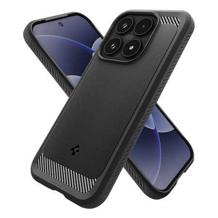 Etui do Xiaomi 17 Spigen Rugged Armor Oryginalny Czarny Case na Telefon