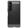 Spigen Rugged Armor - Étui pour Sony Xperia 1 VI (Noir mat)