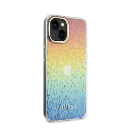 Guess IML Faceted Mirror Disco Iridescent - Coque iPhone 15 (Iridescent)