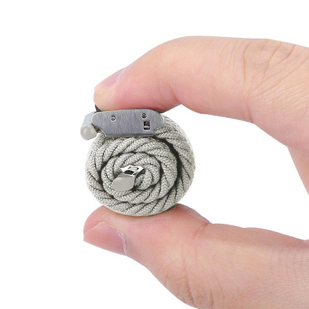 Crong Wave Band – Braided Apple Watch Band 44/45/46/49mm (Light Gray)