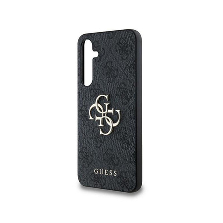 Guess 4G Big Metal Logo - pouzdro pro Samsung Galaxy A35 5G (černé)