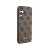 Guess 4G Metal Gold Logo - Samsung Galaxy S24 Case (brown)