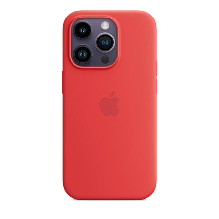 Apple Silicone Case - Silicone Case with MagSafe for iPhone 14 Pro (PRODUCT)RED