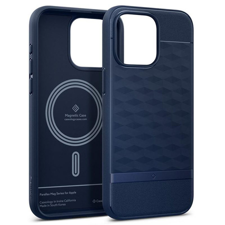 Spigen Caseology Parallax MagSafe - Case for iPhone 15 Pro (Midnight Blue)