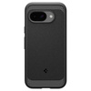 Spigen Rugged Armor MagSafe - Étui pour Google Pixel 9a (Noir mat)
