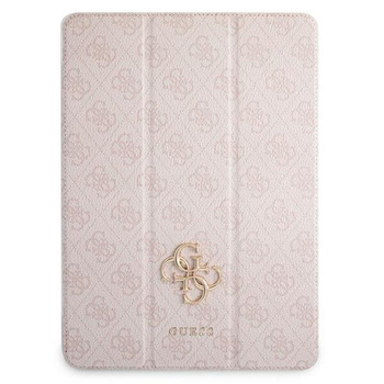 Guess 4G Big Metal Logo - pouzdro pro iPad Pro 11" 2021 (růžové)