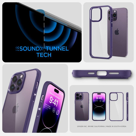 Spigen Ultra Hybrid - Case for iPhone 14 Pro Max (purple)