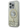 Hello Kitty Liquid Glitter Fever MagSafe - iPhone 16 Pro Case (white / gold)