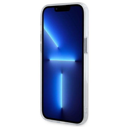 Karl Lagerfeld IML Metal Choupette Head MagSafe - Pouzdro na iPhone 14 Pro Max (bílá)