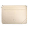 Guess Saffiano Triangle Logo Sleeve - Notebook case 16" (Beige)
