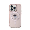 Karl Lagerfeld IML Choupette MagSafe - iPhone 15 Pro Case (pink)