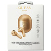 Guess Triangle Logo - TWS headphones + docking station (gold)