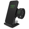 STM ChargeTree Go - 3-in-1 mobiles drahtloses Ladegerät für iPhone, AirPods und Apple Watch (schwarz)