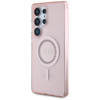 Guess Rhinestones Printed Classic Logo MagSafe - Case for Samsung Galaxy S25 Ultra (pink)