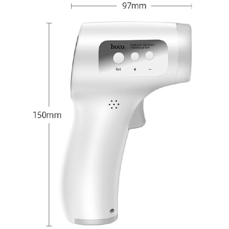 Hoco Infrarot-Thermometer - Berührungsloses Infrarot-Thermometer (weiß)