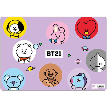 BT21 - Podložka pod stůl / pracovní stůl (49,5x34,5 cm)