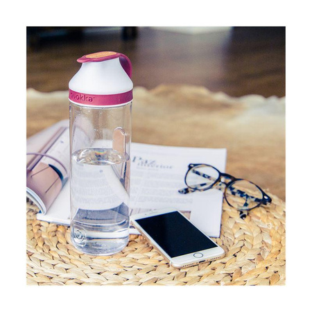 Quokka Mineral - Láhev na vodu s magnetickým uzávěrem 670 ml (Claret)