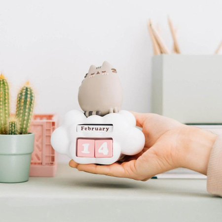 Pusheen - Calendrier perpétuel en 3D de la collection Purrfect Love