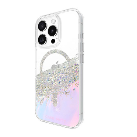 Case-Mate Karat MagSafe - iPhone 16 Pro Tasche (Holographische Seifenblase)