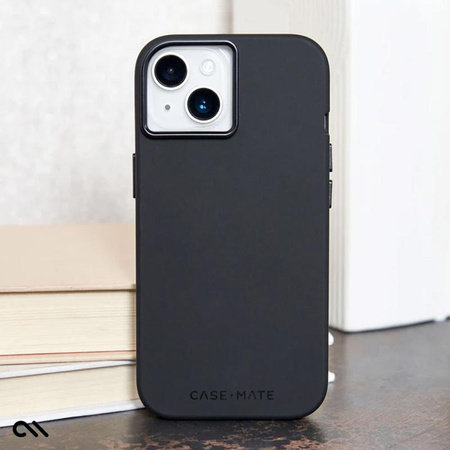 Silikonové pouzdro Case-Mate MagSafe pro iPhone 15 / iPhone 14 / iPhone 13 (černé)