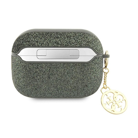 Guess 4G Glitter Flake - Étui AirPods Pro 2 (vert)