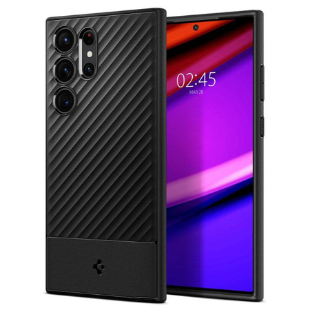 Spigen Core Armor - Etui pour Samsung Galaxy S23 Ultra (Noir mat)