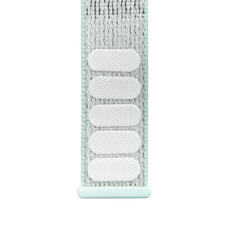 Crong Nylon - Sportszíj Apple Watch 38/40/41/42 mm-hez (pasztellszürke)