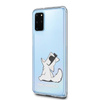 Karl Lagerfeld Choupette Fun-Sonnenbrille - Samsung Galaxy S20+ Etui (transparent)