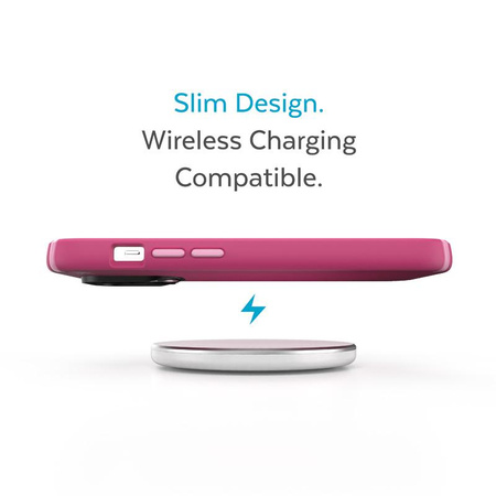 Speck Presidio2 Pro - Antybakteryjne etui iPhone 14 Pro (Digitalpink / Blossompink / White)
