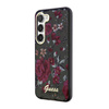 Guess Flower Collection - pouzdro pro Samsung Galaxy S23 (khaki)