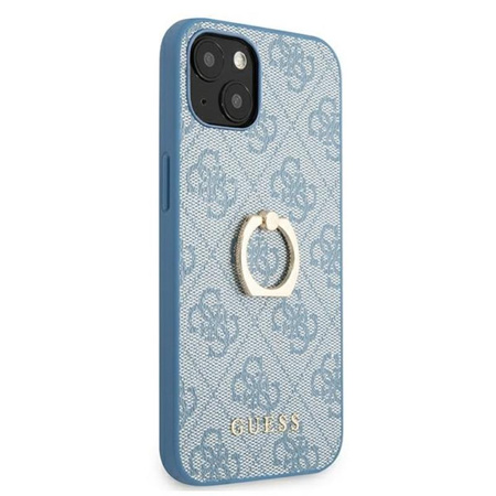 Guess 4G Ring Case - Coque pour iPhone 13 mini (bleu)