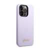 Guess Silicone Vintage - iPhone 14 Pro Case (purple)