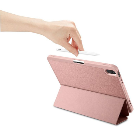Spigen Urban Fit - Etui pour iPad Air 11" M3 (2025) / M2 (2024) / iPad Air 10.9" (5th-4th gen).) (2022-2020) (or rose)