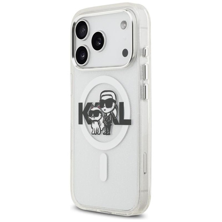 ETUI DO IPHONE 17 PRO do MAGSAFE KARL LAGERFELD ORYGINALNE PRZEZROCZYSTE