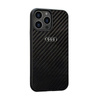 Audi Carbon Fiber - iPhone 13 Pro Max Case (Black)