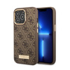 Guess 4G Logo Plate MagSafe - iPhone 13 Pro Max Case (brown)